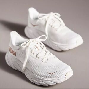 Hoka Women's White Athletic Shoes